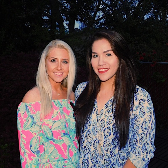 Lilly Pulitzer off the shoulder romper - Picture 1 of 6